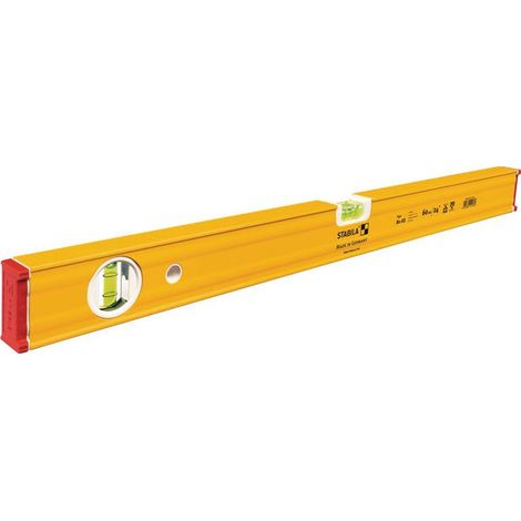 Niveau 80 AS 20cm Alu.gelb ± 0.5 mm/m STABILA