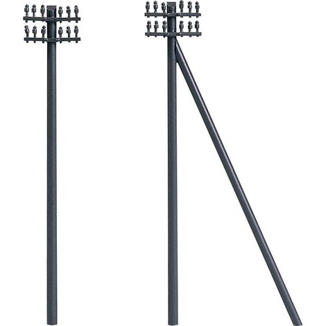 Poteaux télégraphiques TT lot de 12 pces A94706