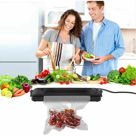 MACCHINA SOTTOVUOTO PROFESSIONALE SIGILLA SACCHETTI CONFEZIONA ALIMENTI + BUSTE