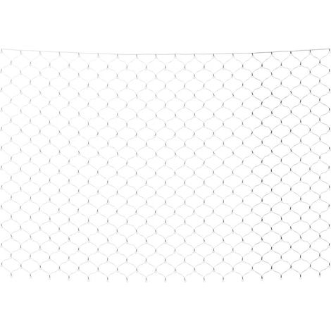 Filet lumineux blanc froid de Noël 3x2 m 204 LED Int/extérieur
