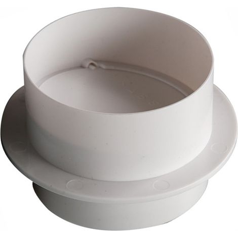 Clapet Anti-Retour Ronde - Tube De Ventilation 200 Mm - Pour Système D'extraction D'air - Par Lot De 1 (1/5)