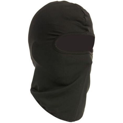 Cagoule noire masque de ski noir écharpe moto anti-UV écharpe d'été pour homme et femme