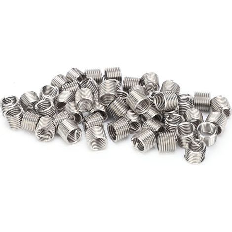 50-teiliges Set mit M10 x 1,5 Gewindehülsen, Muttern- und Schraubenschutz sowie Reparaturset für Spiralgewinde (1/5)