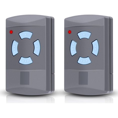 2er-Pack Handsender für Garagentore HSE2-868, HSM4-868, HS4-868, kompatibel mit Blue Buttons 868,3 MHz Garagentor-Fernbedienung, 4 Kanäle (1/5)