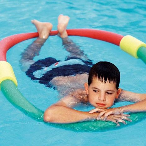 3 Pièces Connecteur pour Bâtons de Piscine en Mousse EPE, Jonction à 2 Trous Croisés, Accessoire de Jeu Aquatique (1/4)