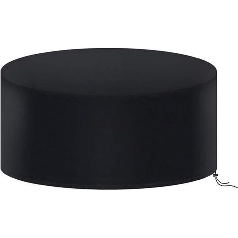 Housse pour Table de Jardin, Housse de Protection Bâche Imperméable pour Meubles Jardin et Hivernage Mobilier Salon de Jardin 135 x 135 x 75cm (200 x 94cm, Ronde) (1/5)