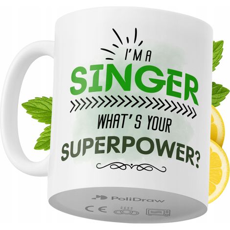 Lustige Kaffeetasse mit witzigem Textdesign für Sängerinnen und Sänger – ideal für Geburtstage, Namenstage, Feiertage und besondere Anlässe. Hochwertige Tasse für Zuhause, Büro und Arbeit. Farbe: Weiß
