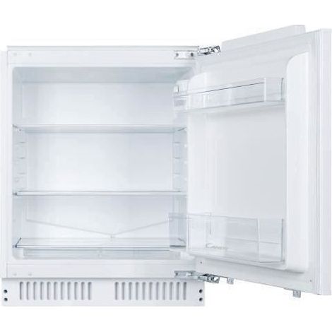 Candy – Réfrigérateur encastrable 135 L – Froid statique – Éclairage LED – Portes réversibles – Classe E – 39 dB – Blanc (1/6)