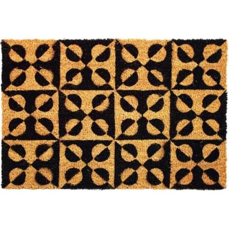 Tapis coco imprimé Noga 40x60cm - Tapis coco