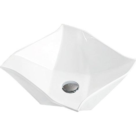 Mexen Elvira lavandino da appoggio 42 x 42 cm, bianco - 21894200 (1/2)