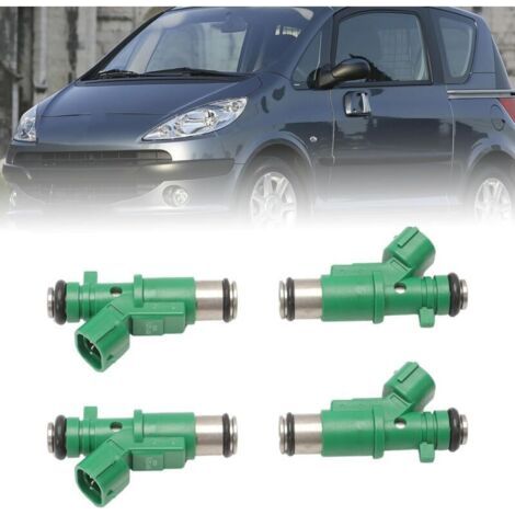 Lot de 4 pièces Injecteur de Carburant pour Peu-geot 1007 206 207 pour Cit-roen C2 C3 Nemo 01F023, 1984G0, 9655833580, 81.217, 75117167, H75117167, 3488 002