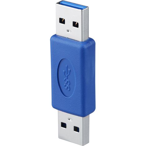 USB 3.0 Typ A Stecker auf Stecker Adapter, Doppelstecker-Kupplungsstecker, Pro Neu (1/5)
