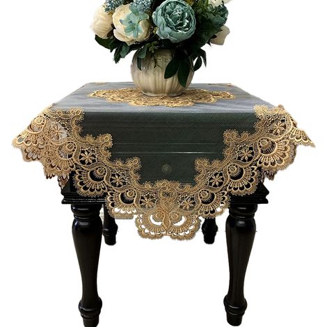 1 nappe de table basse, anti-froissage et non-glissante, housse de protection pour meubles, idéale pour mariages et événements familiaux