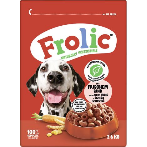 Frolic Hundetrockenfutter Adult 2,6 kg Rind (1/3)