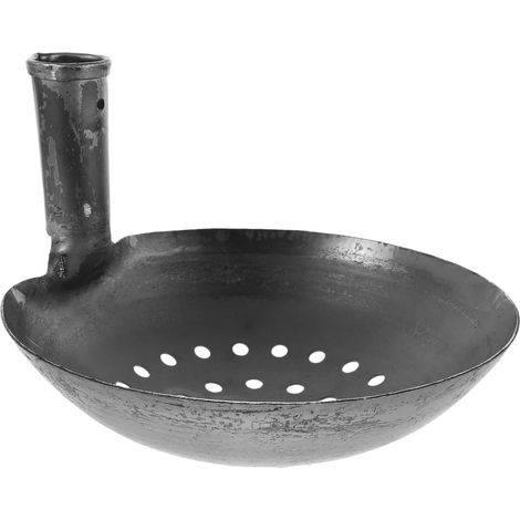 Outil de Jardinage Fer pour Nettoyage de Gouttière et Élimination de Boue Pelle Tamis pour Fossé Pelle à Sédiments avec Manche Ergonomique pour Entretien des Drains et Enlèvement (1/5)