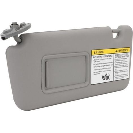 (Gris)Pare-soleil - DILWE - RAV4 2004-2005 - Gris - Miroir intégré - Protection UV