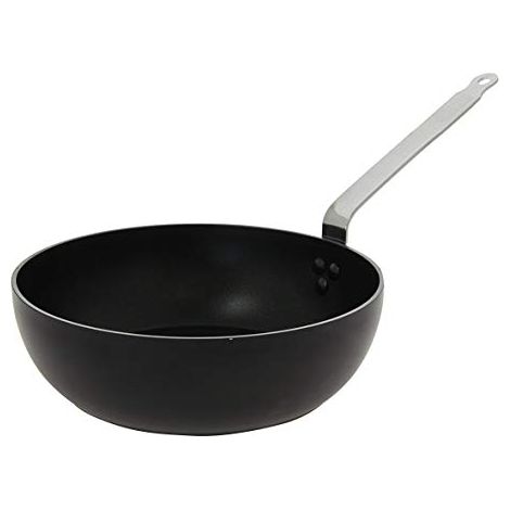 de buyer Choc Intense padella in alluminio nera 28 cm