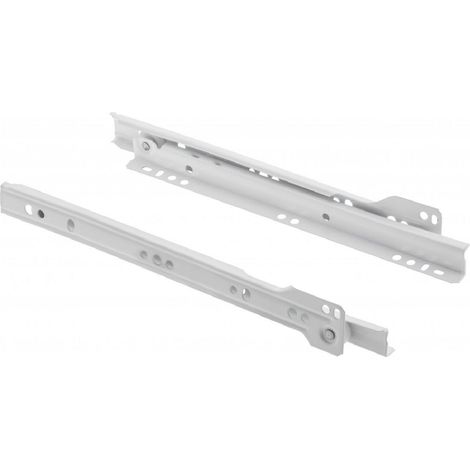 Rollenführung Schubladenschiene Paar Schubladenauszug Tailauszug Auszugsschienen 350mm (1/4)