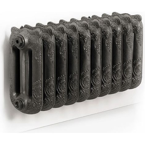 Gussheizkörper mit Fuss  - Höhe 470mm - Länge 360mm - 177 watt - Dicke 225mm - Kapazität 6.60L - OXF470/360ZE1