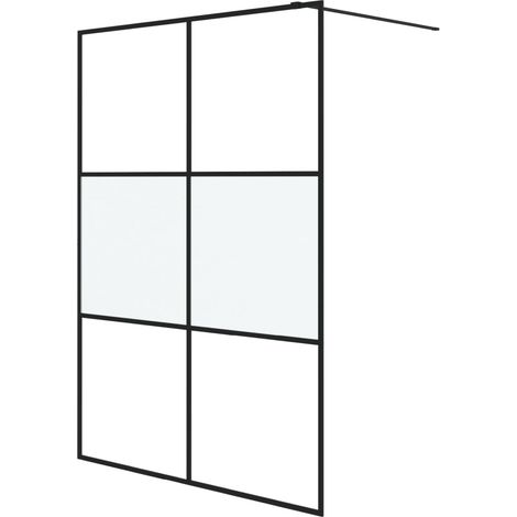 Maison Exclusive - Parete Doccia Walk in 140x195 cm Vetro Semi Smerigliato ESG