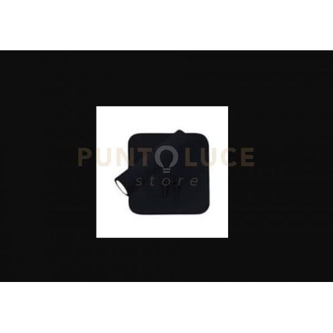 Applique in metallo verniciato nero Plug LED 6W + 3W faretto spot 3000K CRI80 220-240V 50/60Hz 346Lm + 150Lm faretto spot biemissione 13x13cm