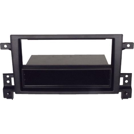 Facade autoradio 1DIN compatible avec Suzuki Grand Vitara II ap05 - Avec vide poche
