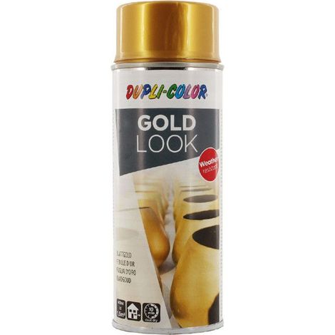 Bombe de peinture - Or - Effet de feuille d'or - Dupli-Color - 400 ml
