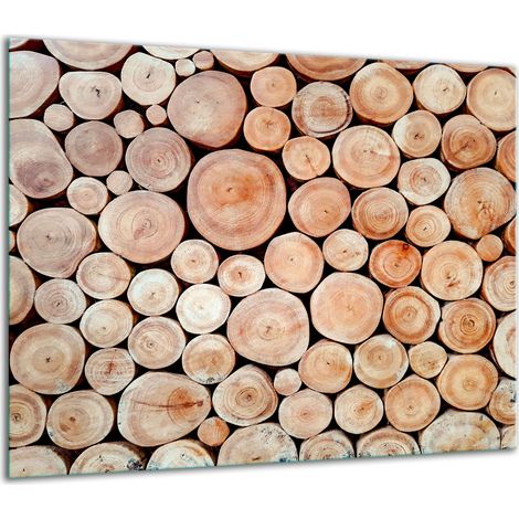 PLAQUE DE PROTECTION EN VERRE POUR POÊLE 60x52 BOIS (1/5)