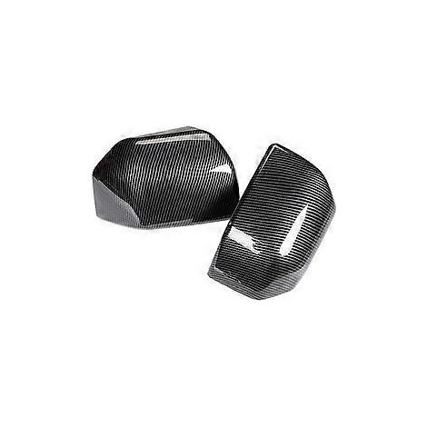 Seitenspiegelabdeckung aus Kohlefaser für Ford F150 2015-2020