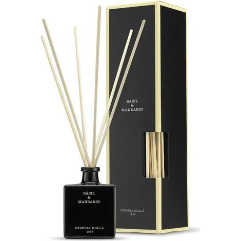 Cereria Molla Diffusore per Ambiente Basilico e Mandarino 100 ml