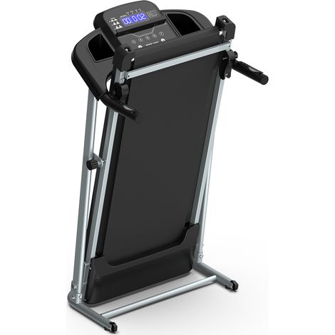 Tapis de course pliable électrique portable avec inclinaison, surface de course 1000x390 mm, capacité 120 kg (1/5)