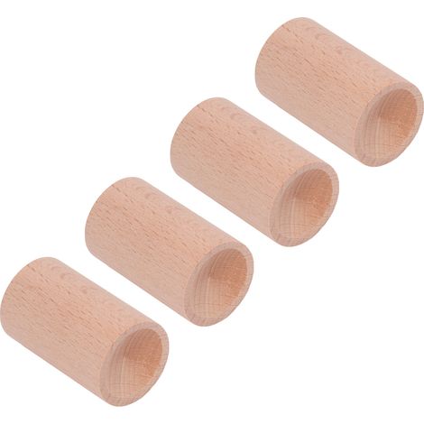 Lot de 15 cylindres diffuseurs en bois de hêtre pour l'aromathérapie d'intérieur aux huiles essentielles (1/5)