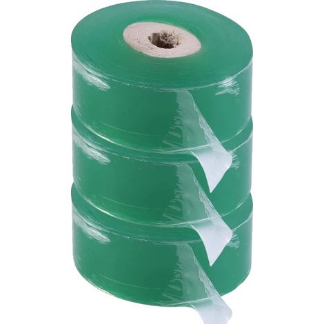 Cinta de injerto autoadhesiva de PVC elástico, 3 rollos, 5 cm-a (1/2)