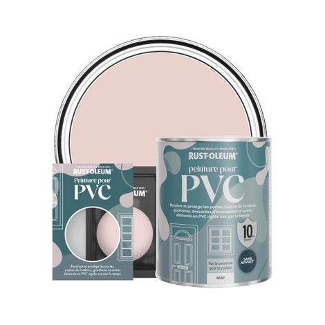 Peinture pour PVC, Finition Mate - Champagne Rosé (1/3)