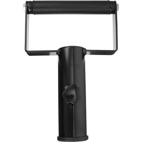 Non-slip solid steel barbell handle for strength training, home gym equipment, fitness accessory for home workouts (1/5)