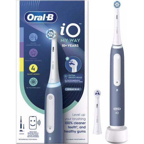 Cepillo Dental Oral-B iO Series 4 My Way/ Incluye 1 Cabezal de Repuesto