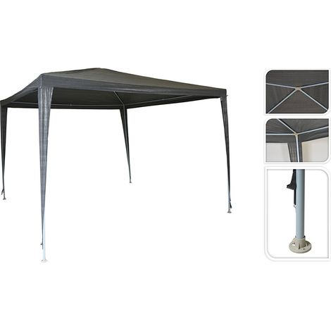 Carpa gris oscuro 3 x 3 x 2,45 m (1/2)