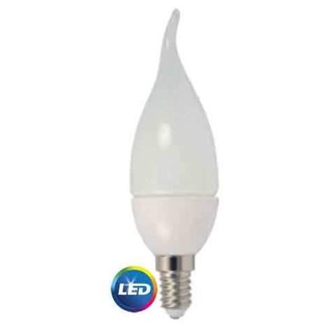 LAMPADA A LED MOD. 'COLPO DI VENTO' 6W - E14 - 470Lm - 6000K