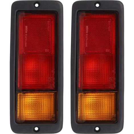 2 luces traseras izquierda y derecha compatibles con Montero MB124963 MB124964 214-1946L-UE 214-1946R-UE-Crezuo