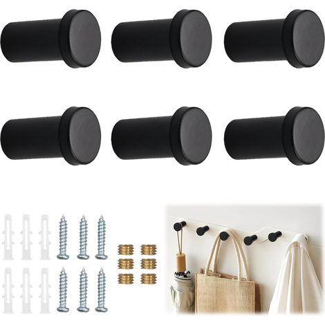 ganchos de pared redondos de 36 mm para perchero (1/5)