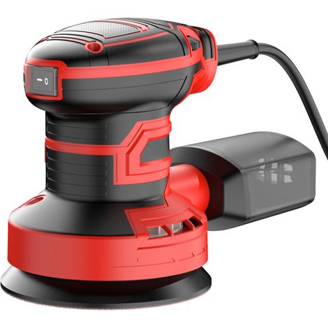 Levigatrice orbitale elettrica da 350 W a velocità variabile, 12.000 giri/min, con 16 dischi abrasivi per la lavorazione del legno. (1/5)