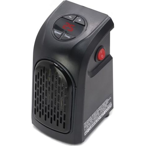 Mini radiateur enfichable 400 W avec télécommande  Offre exclusive