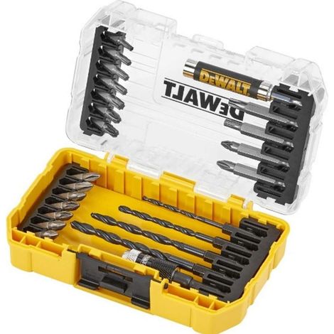 DeWALT - Set di punte da trapano per metallo da 25 pezzi DT70708 (1/4)