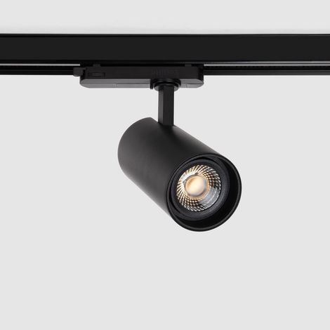 Foco Carril LED Trifásico 30W   Fasano  4000K Negro Blanco Neutro (1/5)