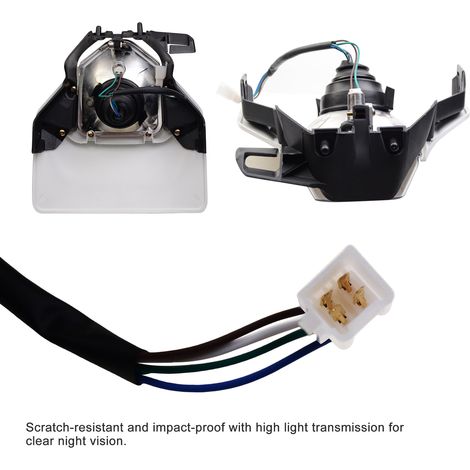 WOOSTAR's new off-road vehicle headlights are suitable for motorcycles and off-road vehicles, especially white ones. (1/4)
