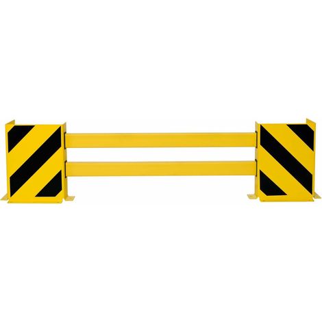 BLACK BULL Regalschutz-Planke Set C 1.700 2 Schutzwinkel 2 gelbe Planken B 700-2.100mm (1/3)