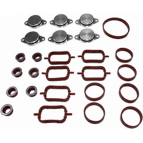 Kit de 26 joints d'étanchéité pour collecteur d'admission 11612246945 11617790198 pour BMW Série 3, 5, 6, 7, E61, E63, E70, E83, E90, E92, X3, X5, X6 (FDQ) (1/5)