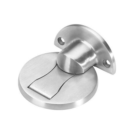 Bloque-porte magnétique en acier inoxydable 304, bloque-porte à clip pour la maison, le bureau, le restaurant et l'hôtel (argent) (1/5)