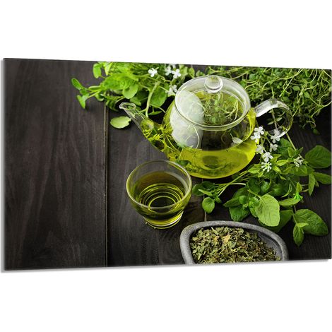 Glasschutzplatte für den Herd 80x52 Drink (1/5)