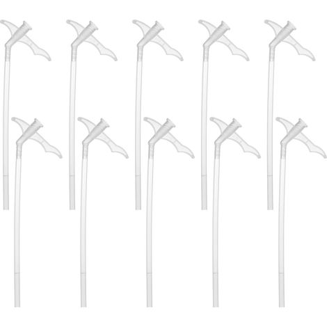 Lot de 10 buses de mousse en spray, buses de mousse à expansion fine, tubes de rechange pour mousse en spray, embouts de buses, tubes de colle en mousse, tubes de colle jetables (1/5)
